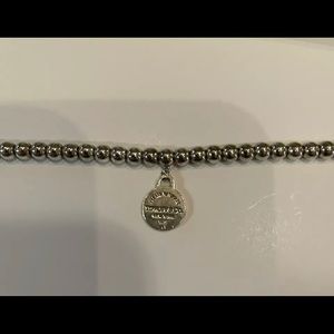 Tiffany & Co Silver 925 \Please Return To Bracelet